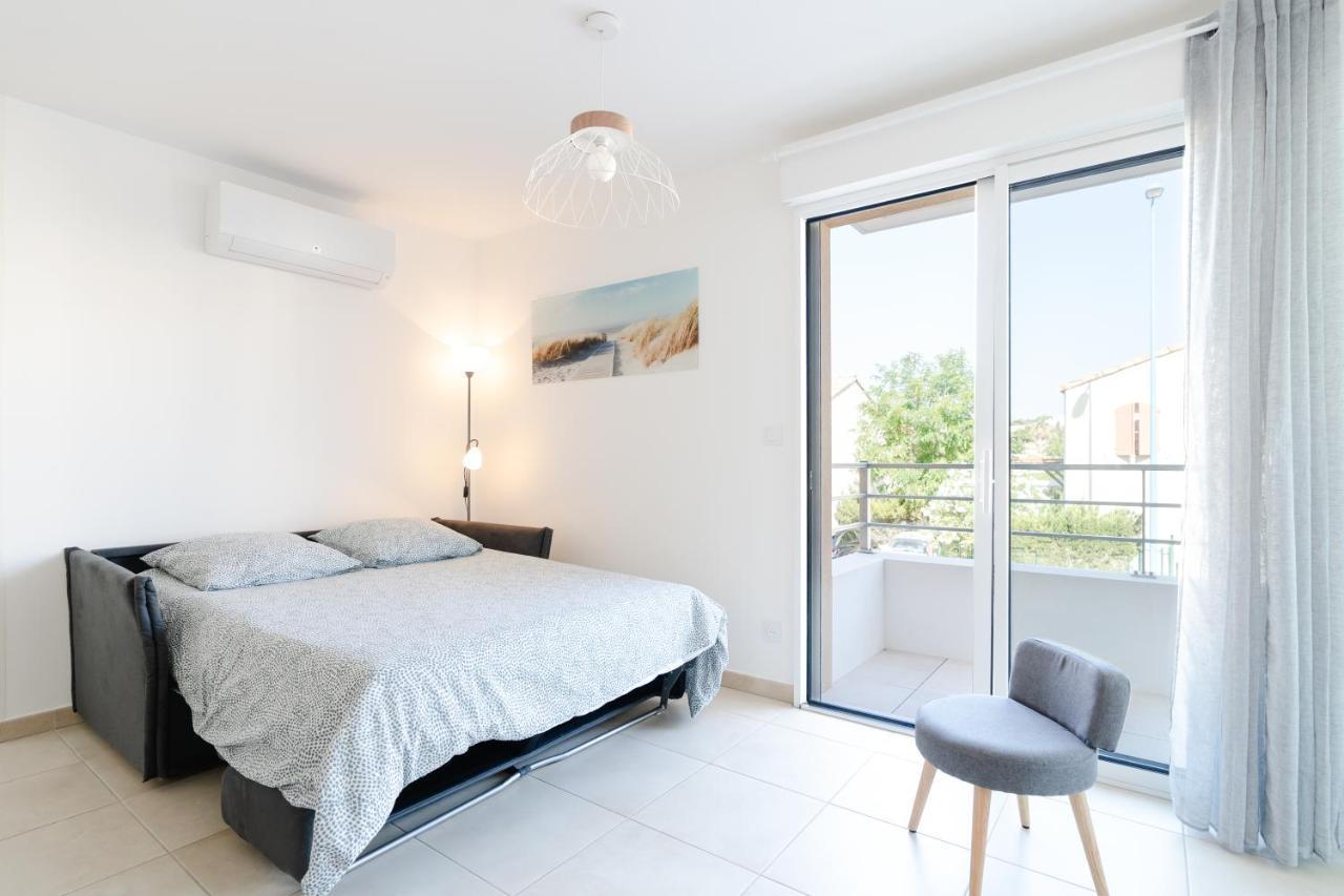Appartement Neuf 4 Etoiles - Sunset Lodge, Narbonne Plage Exteriör bild