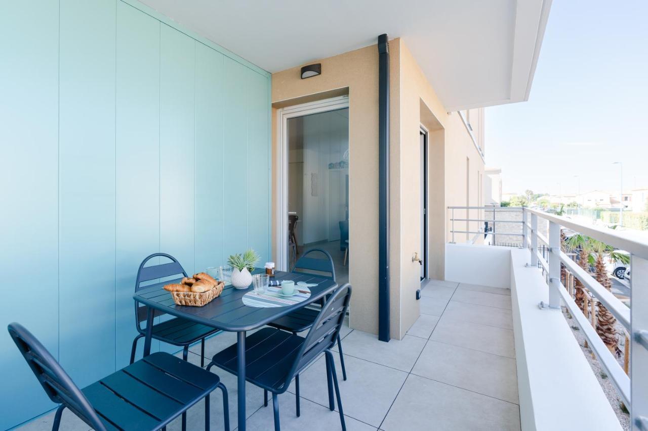 Appartement Neuf 4 Etoiles - Sunset Lodge, Narbonne Plage Exteriör bild